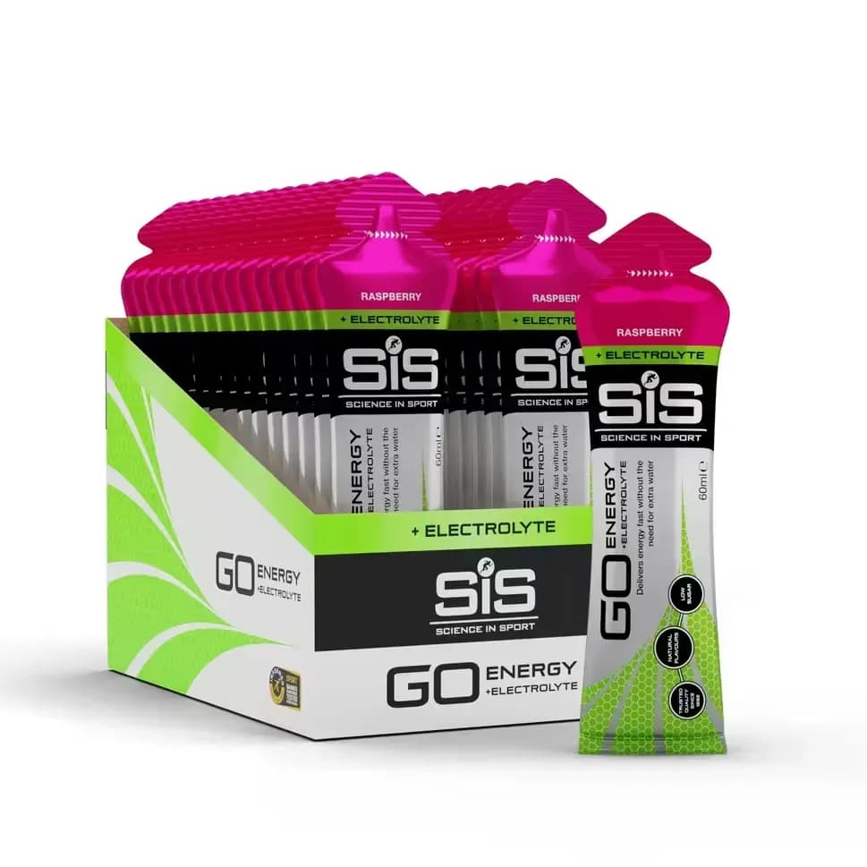 ژل انرژی SIS GO Energy Electro با طعم رزبری