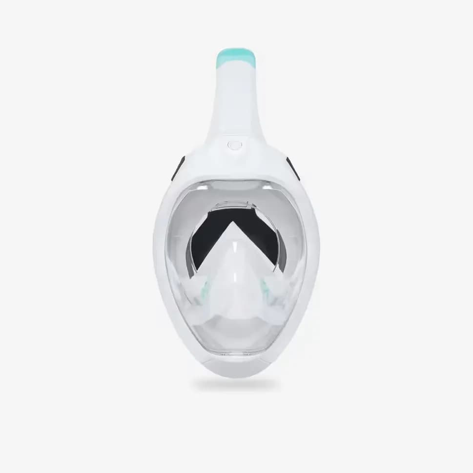 نمای روبروی ماسک غواصی فول‌فیس SUBEA Easybreath 520 با دید ۱۸۰ درجه