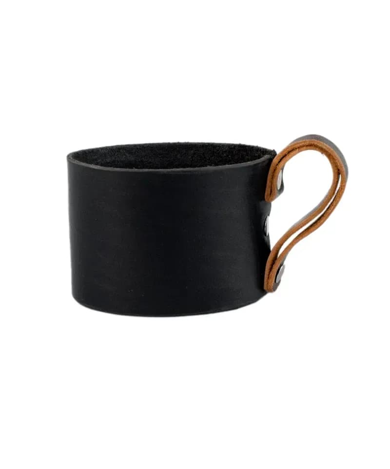 آویز لیوان چرمی Rock leather