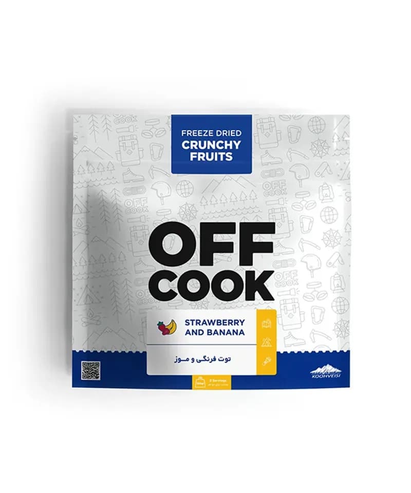توت فرنگی و موز Off Cook