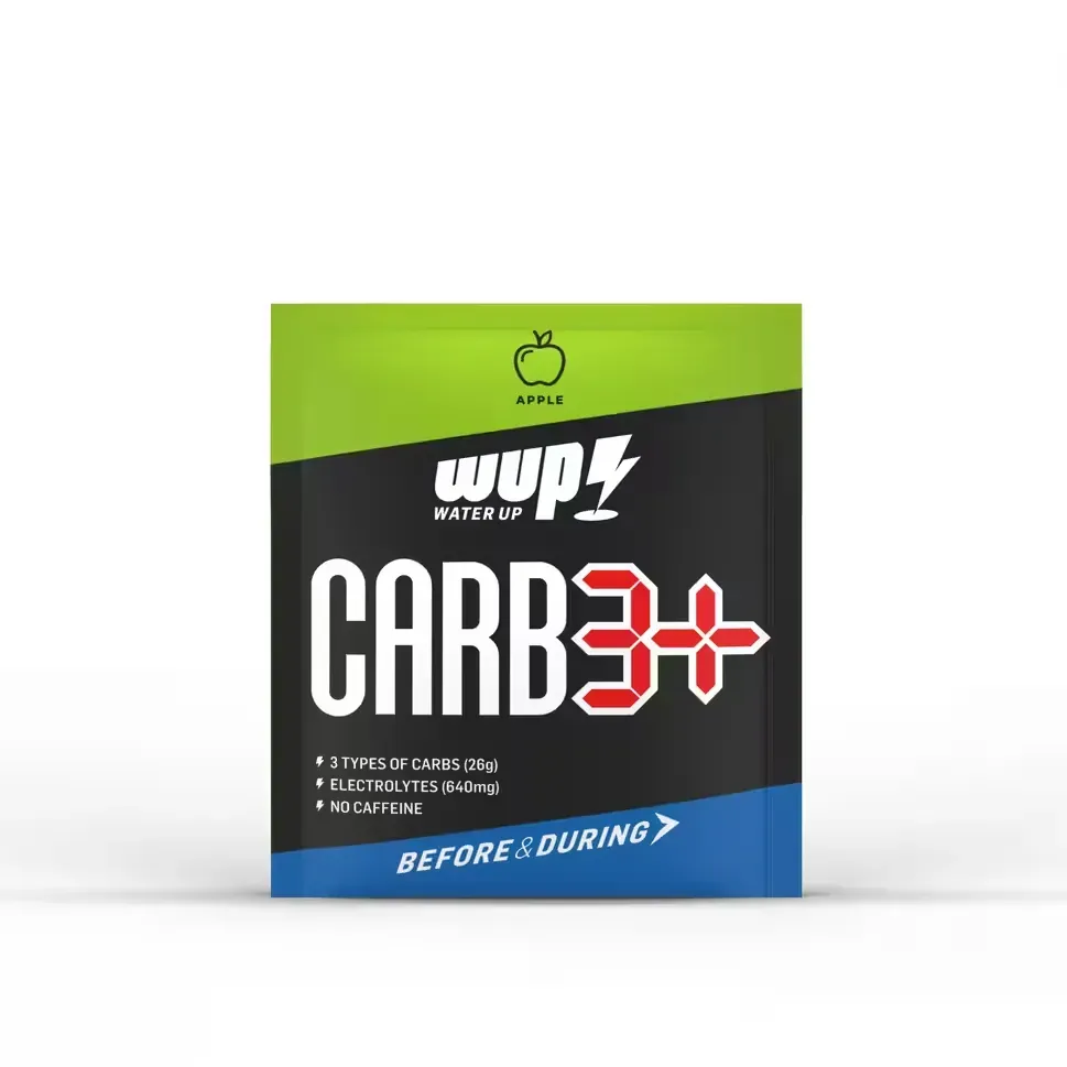 ساشه نوشیدنی انرژیزا کربوهیدرات و الکترولیت سیب WUP CARB3